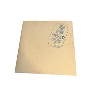 The Who Live at Leeds Vinyl LP Decca DL 79175 1970 Pressing with Inserts Poster